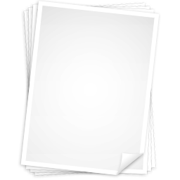 256x256 A Stack Of Paper Icon Free Icons Download