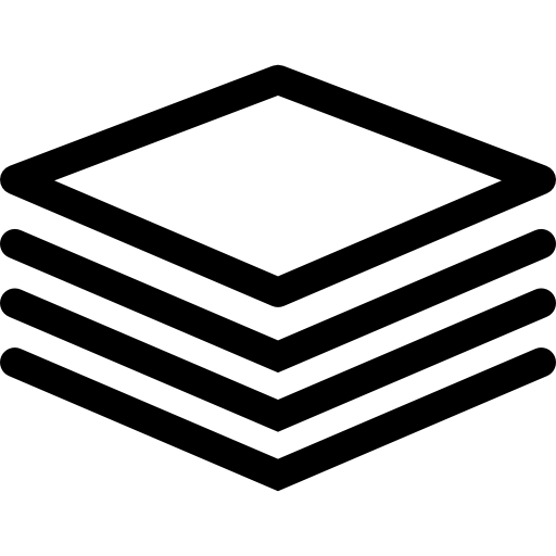 512x512 Stack Of Square Papers