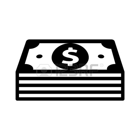 450x450 Stack Of Money Icon Royalty Free Cliparts, Vectors, And Stock