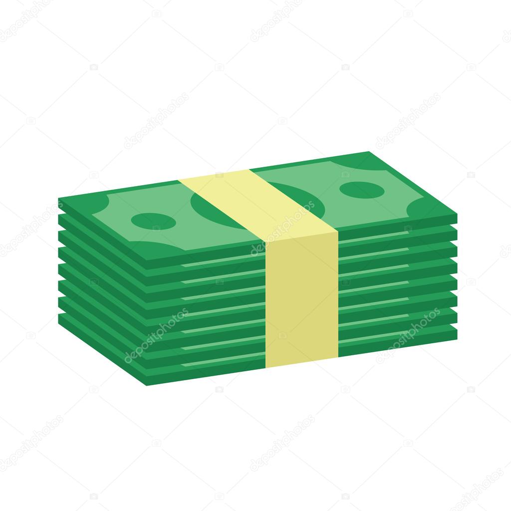 1024x1024 Vector Stack Of Money Icon Stock Vector Magurok5