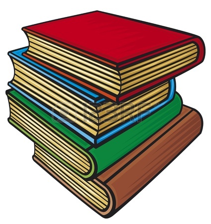 Stacked Books Clipart | Free download on ClipArtMag