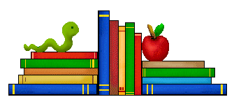 335x149 Stack Of Books With Apple Clipart Clipartfest 2