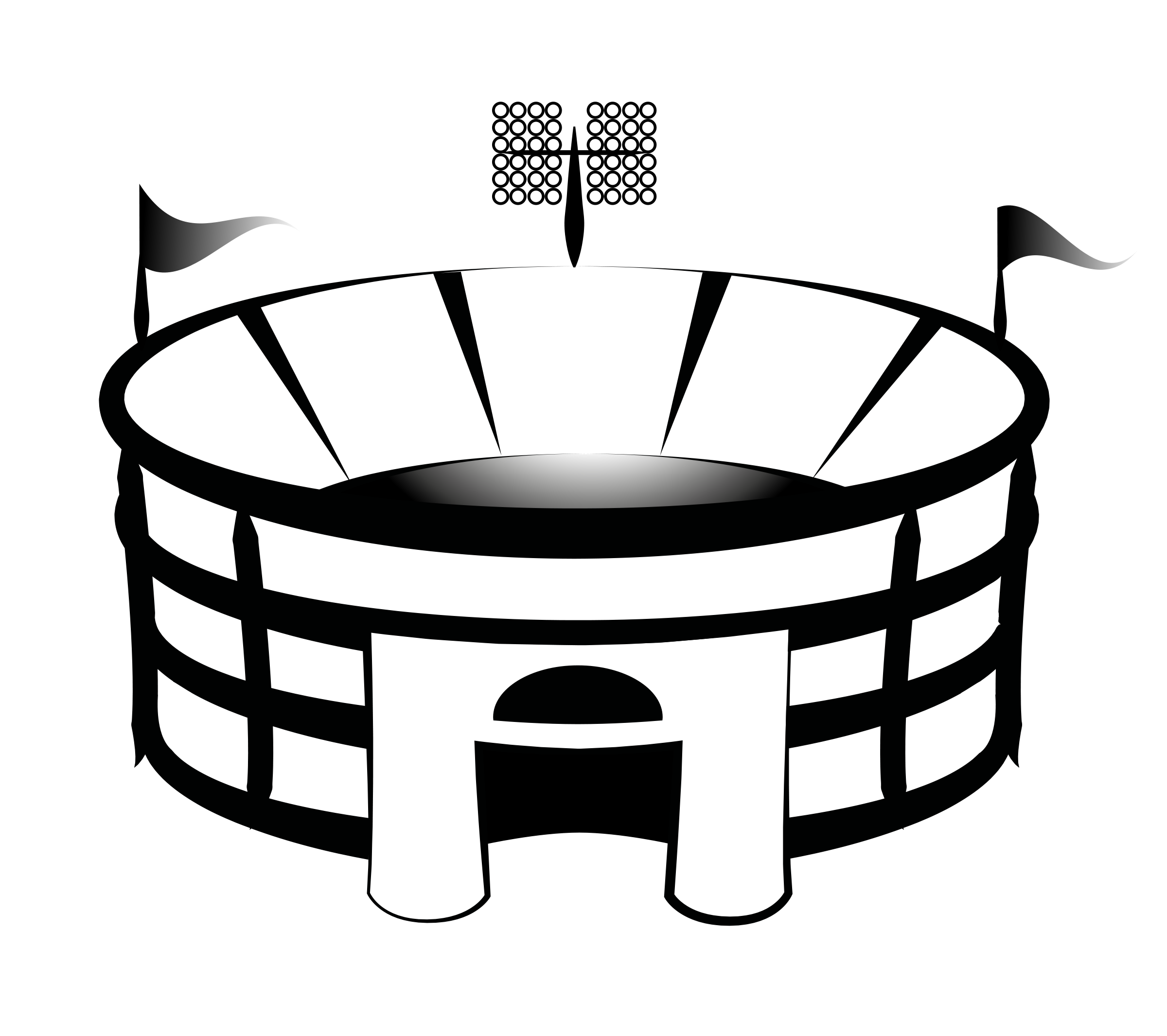 2400x2131 Clip Art Football Stadium Clipart Panda