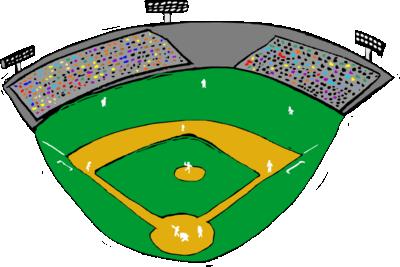 400x267 Crowd Clipart Baseball Stadium