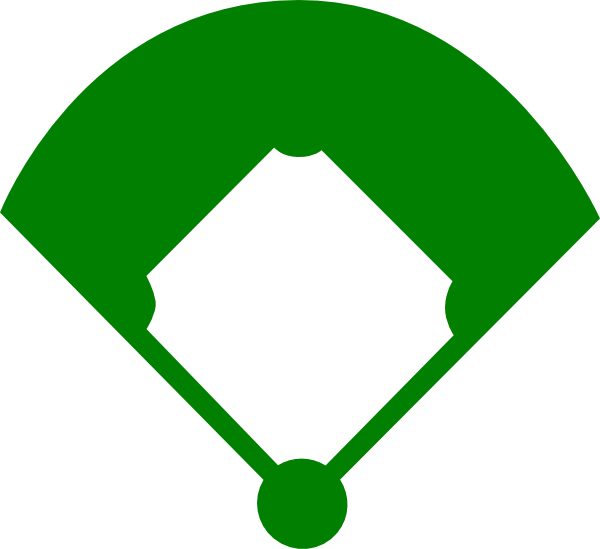 600x549 Baseball Field Clip Art