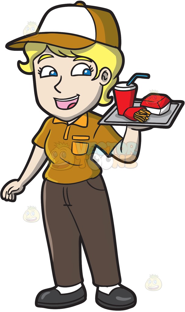 606x1024 Staff Clipart Fast Food