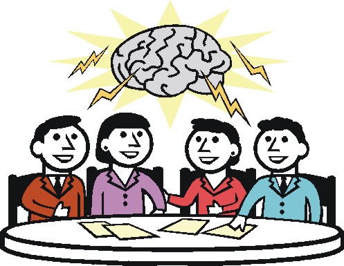 497x385 Funny Staff Meeting Clipart