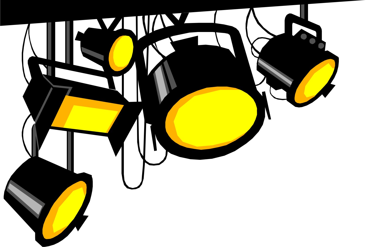 1500x1011 Light Clipart Stage Performance
