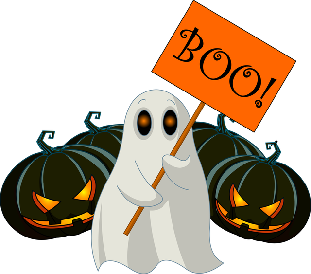 640x563 Boo Clip Art