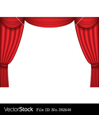 380x440 Broadway Clipart Curtain