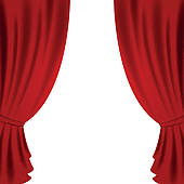 170x170 Theater Curtain Clip Art