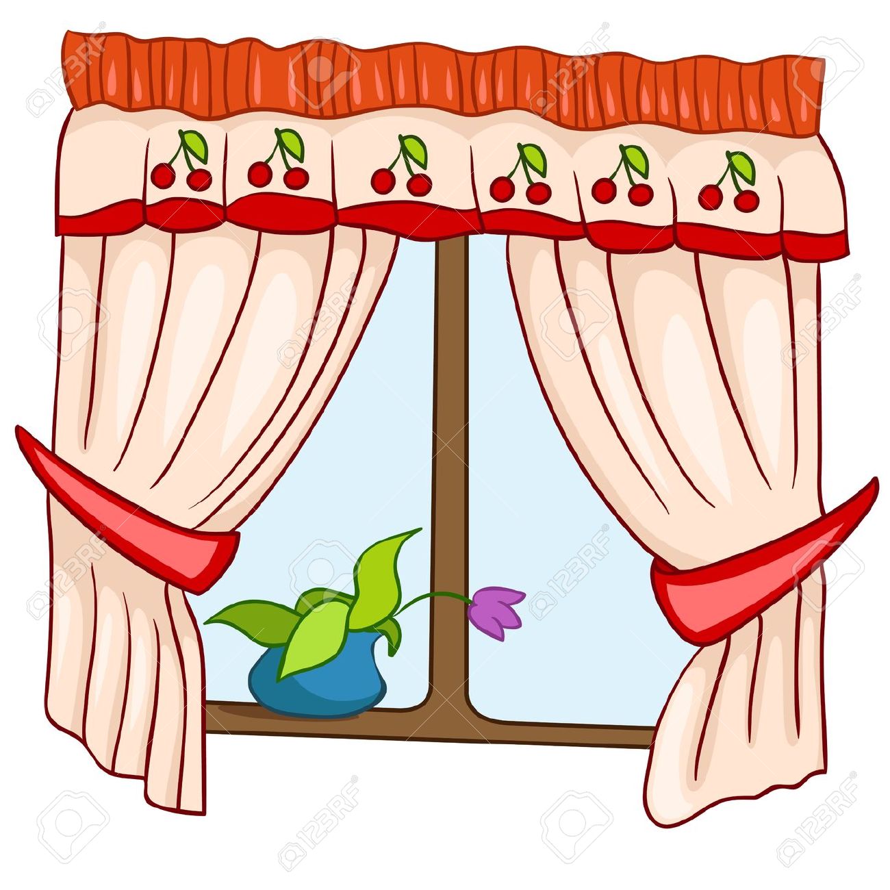 1300x1300 Curtain Clipart