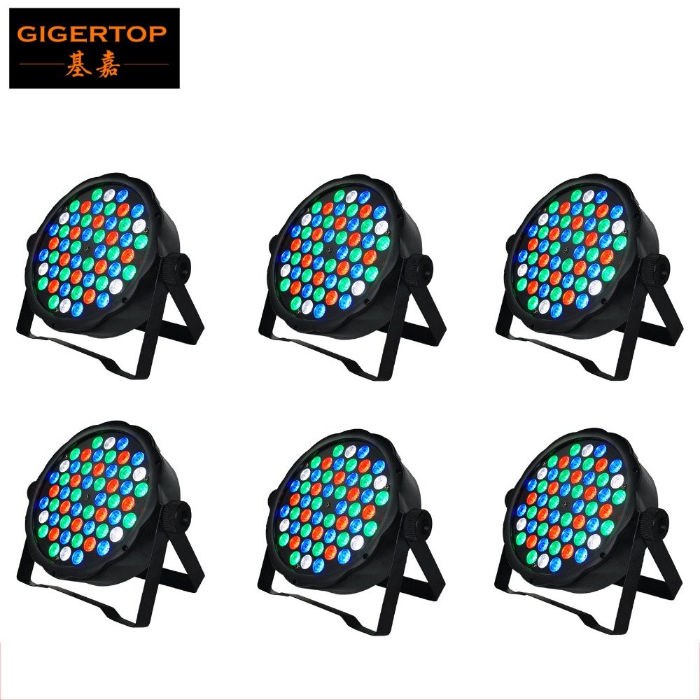 1000x1000 Freeshipping 6pcslot P64 541w Super Slim Led Par Light Rgbw