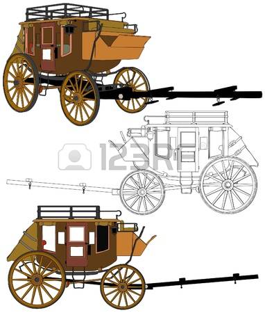 382x450 Shotgun Clipart Stagecoach