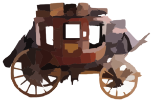 299x198 Stagecoach Flash Alt Clip Art