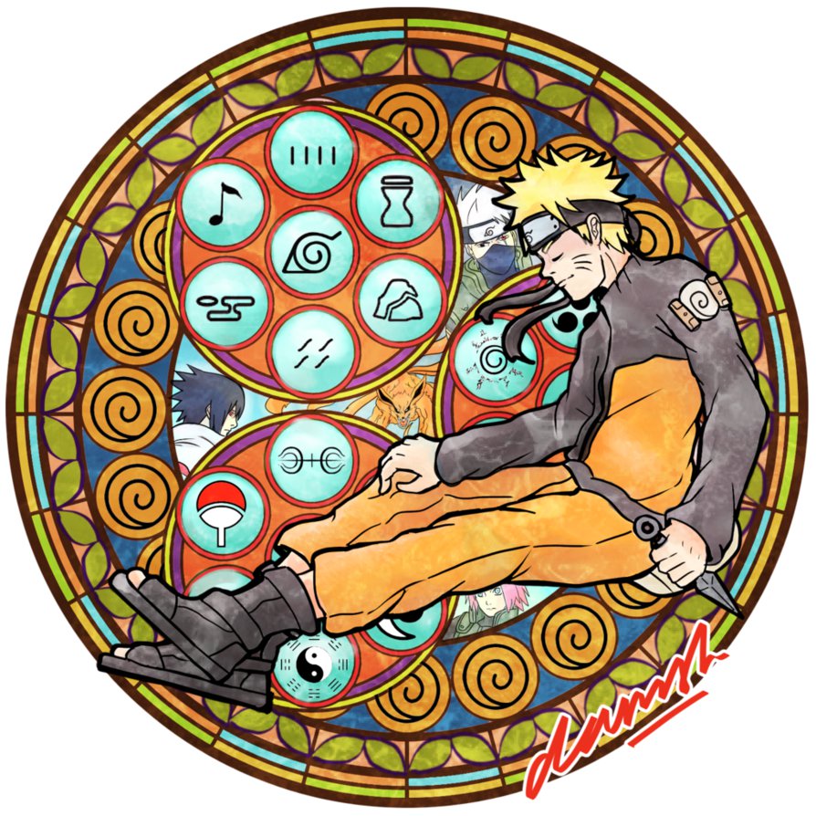 894x894 Kingdom Hearts Clipart Stained Glass