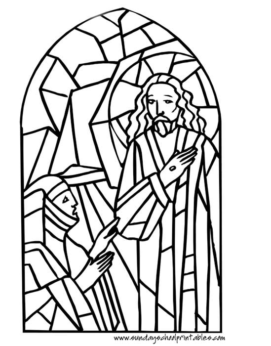 549x700 Stained Glass Window Clipart