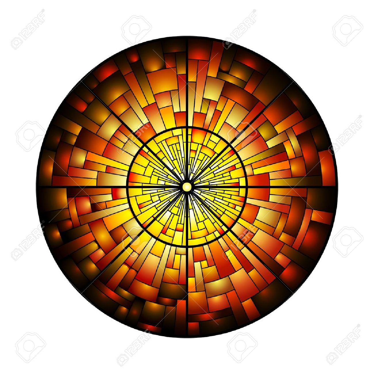 1300x1300 Stained Glass Clipart Church