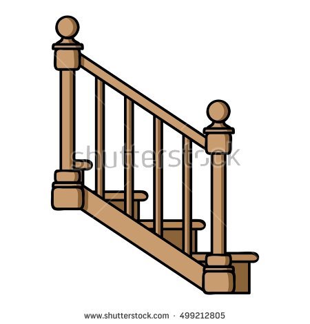 450x470 Bamboo Clipart Stair