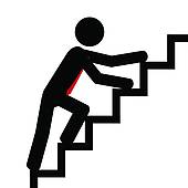 170x170 Climbing Stairs Clip Art