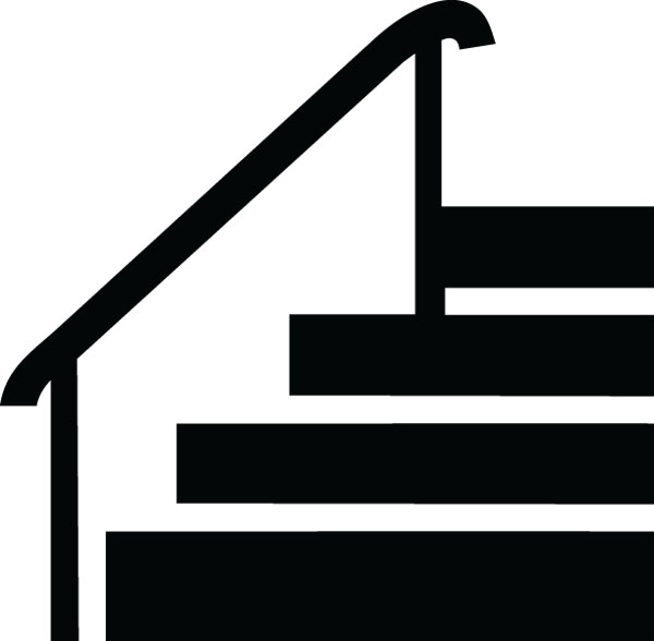 600x588 Stairs Clipart