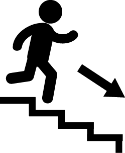 249x304 Stairs Clipart Going Down