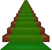 170x161 White Stairway Clip Art