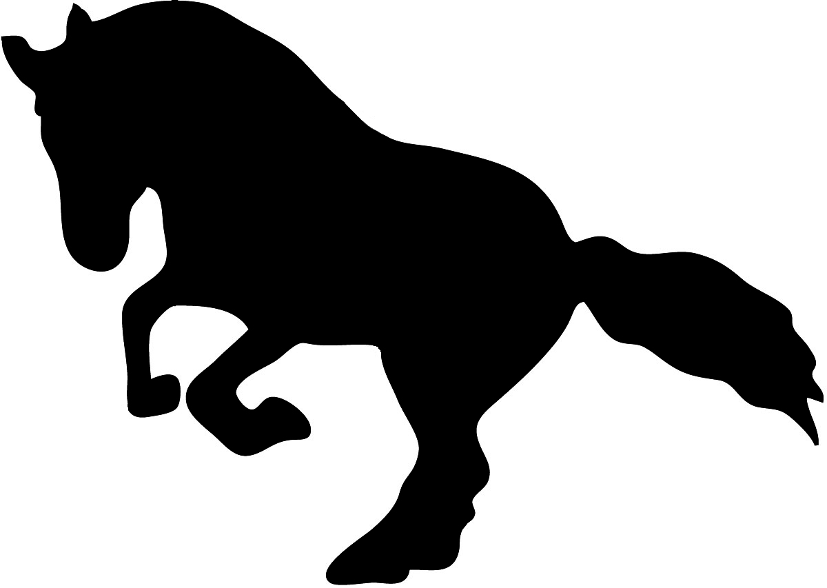 1200x853 Horse Silhouette
