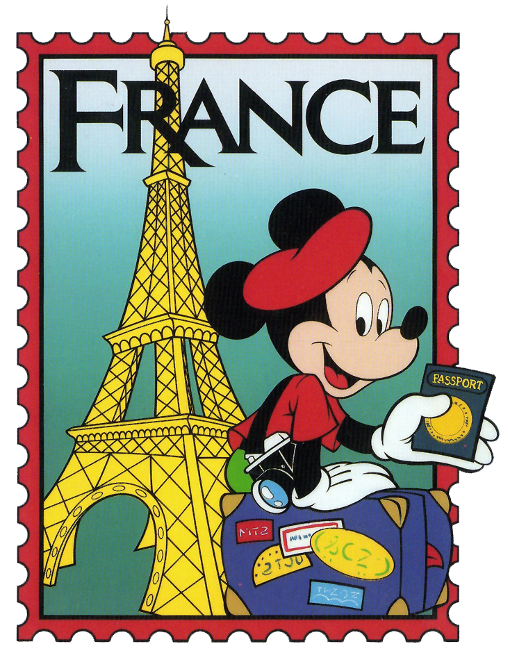 734x940 Stamp Clipart French
