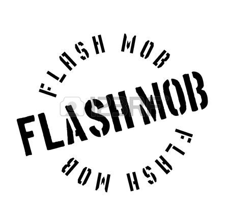 450x419 Flash Mob Rubber Stamp Royalty Free Cliparts, Vectors, And Stock