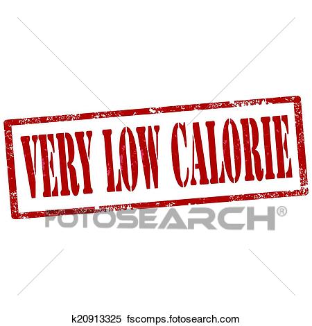 450x470 Clipart Of Very Low Calorie Stamp K20913325