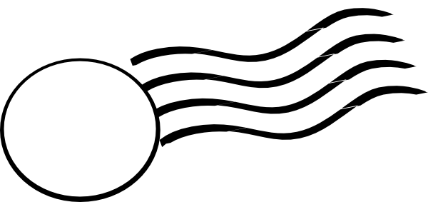 600x283 Cancel Postage Stamp Clip Art