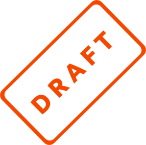 298x297 Draft Stamp Clip Art