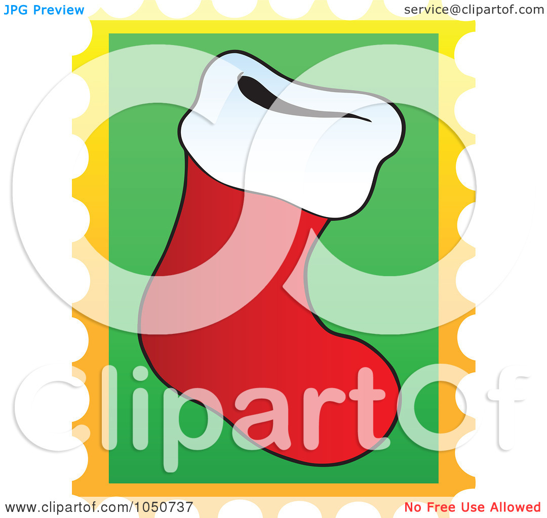 1080x1024 Christmas Postage Clipart
