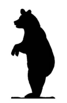 236x361 Mountain Lion Shadow Woodcraft Pattern Garden Ideas