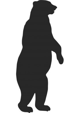 279x396 Sun Bear Clipart Standing Bear