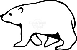 261x170 Polar Bear Clipart Drawn