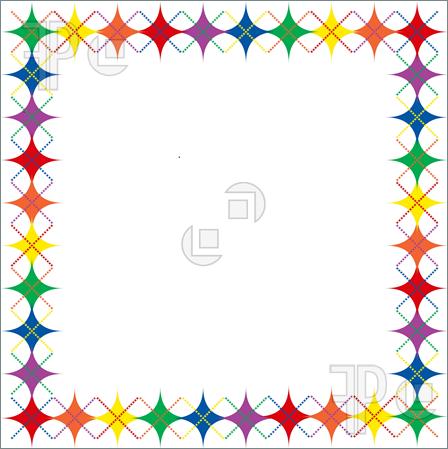 448x449 Frame Clipart Star