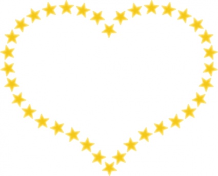 425x344 With Yellow Stars Clip Art Clipart Panda