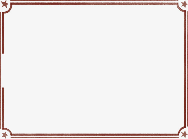 650x483 Simple Star Vector Decorative Borders, Frame, Decoration, Simple