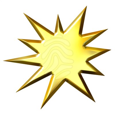 400x400 Graphics For Gold Star Burst Graphics