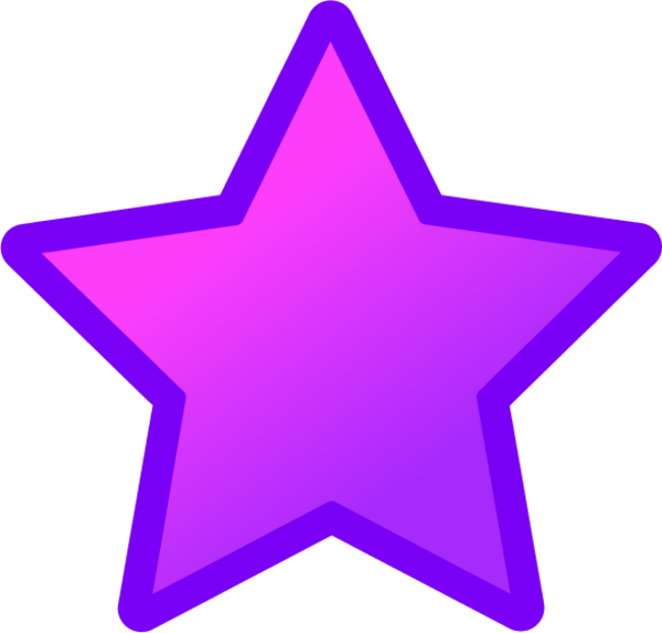600x573 Purple Star Clipart Purple Star Cliparts Free Download Clip Art