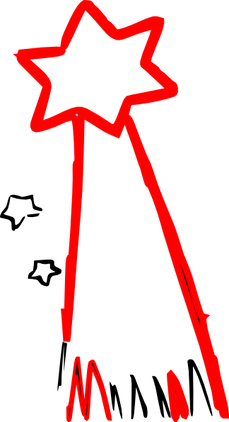 324x595 Shooting Star Clip Art