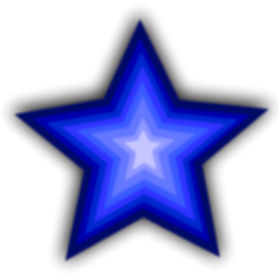958x958 Transparent Star Clipart