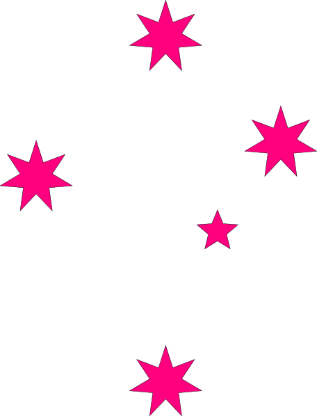 456x598 Pink Star Clipart