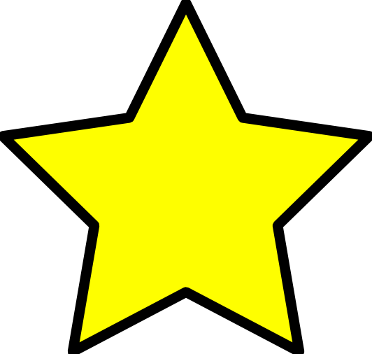 532x506 Stars Clipart Transparent Background