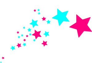 298x204 Falling Stars Clipart Border