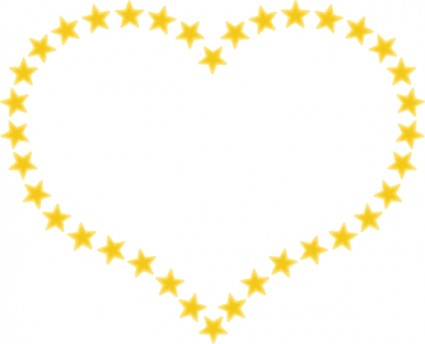425x344 Best Star Border Clipart