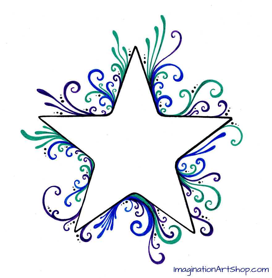 880x900 Drawings Of A Star How To Draw A Star Super Easy