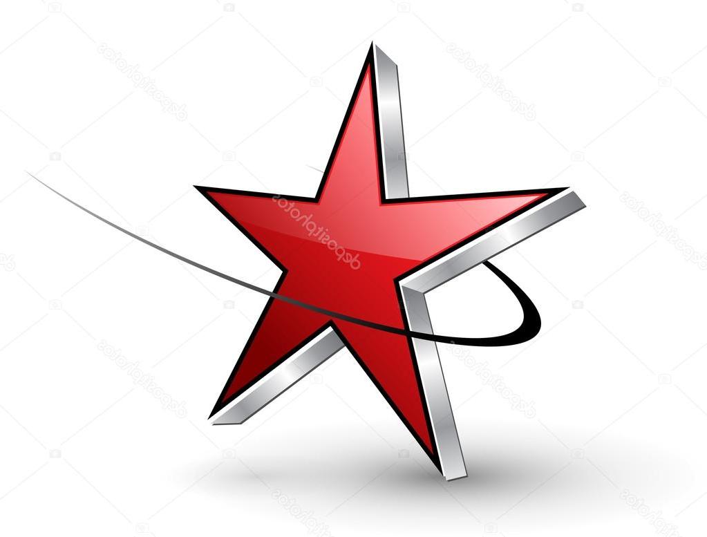 1023x777 Hd Stock Illustration Logo Red Star Drawing